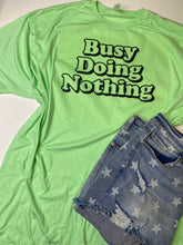 Load image into Gallery viewer, Busy Doing Nothing graphic tee
