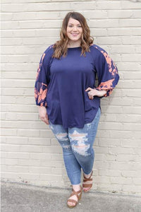 Jet Setter Bubble Sleeve Top