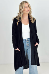 Jade By Jane Long Body And Sleeve Cardigan