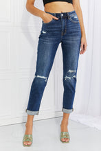 Load image into Gallery viewer, VERVET Full Size Distressed Cropped Jeans with Pockets
