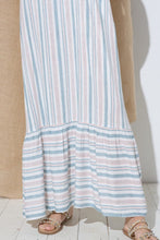 Load image into Gallery viewer, Cozy Co Sleeveless Striped Maxi Dress with Side Seam Pockets
