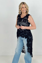 Load image into Gallery viewer, ADORA Crochet Sleeveless Top
