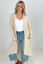 Load image into Gallery viewer, Jade By Jane Long Body And Sleeve Cardigan
