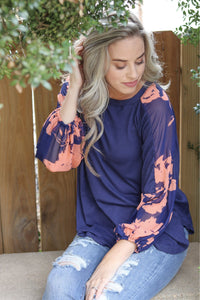 Jet Setter Bubble Sleeve Top