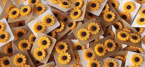 Sunflower Beauty stud earrings