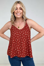 Load image into Gallery viewer, Jade By Jane Floral Print Spaghetti Strap Top
