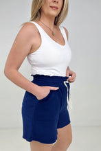 Load image into Gallery viewer, Zenana &quot;April&quot; Gauze Drawstring Waist Shorts
