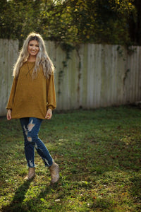 Sweet as pie top in butterscotch