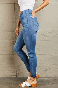 Judy Blue Janavie Full Size High Waisted Pull On Skinny Jeans