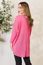 Load image into Gallery viewer, Heimish Full Size Open Front Long Sleeve Cardigan
