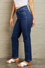 Load image into Gallery viewer, Judy Blue Kailee Full Size Tummy Control High Waisted Straight Jeans
