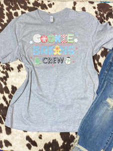 Cookie Baking Crew graphic tee (SELECT YOUR COLOR!)