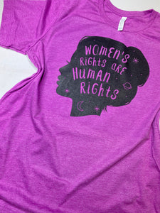 Women's Rights are Human Rights graphic tee