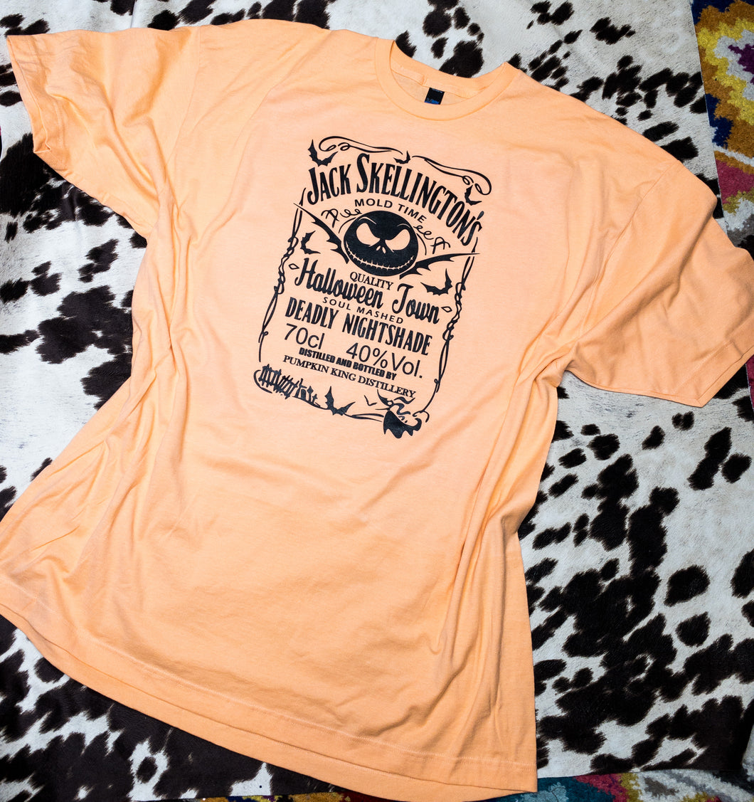 Jack Skellington (gray or light orange!) graphic tee