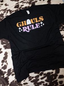 GHOULS RULE! graphic tee