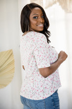 Load image into Gallery viewer, Cherry Blossoms - Short Sleeve Top
