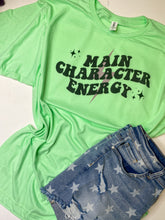 Load image into Gallery viewer, Main Character Energy graphic tee
