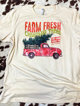 Load image into Gallery viewer, Farm Fresh Christmas Trees graphic tee
