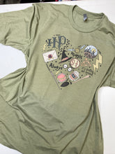 Load image into Gallery viewer, HP magical heart graphic tee
