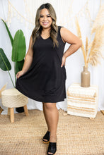 Load image into Gallery viewer, Hot To Trot Swing Dress- Black
