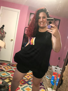 Cascading Rainbow tank- FINAL SALE!