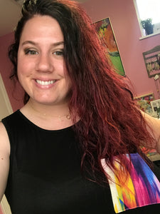 Cascading Rainbow tank- FINAL SALE!