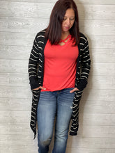 Load image into Gallery viewer, Striped to Perfection striped cardi
