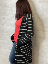 Load image into Gallery viewer, Striped to Perfection striped cardi
