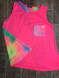 RAINBOW surprise tank- FINAL SALE