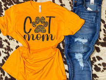 Load image into Gallery viewer, CAT MOM marmalade tee
