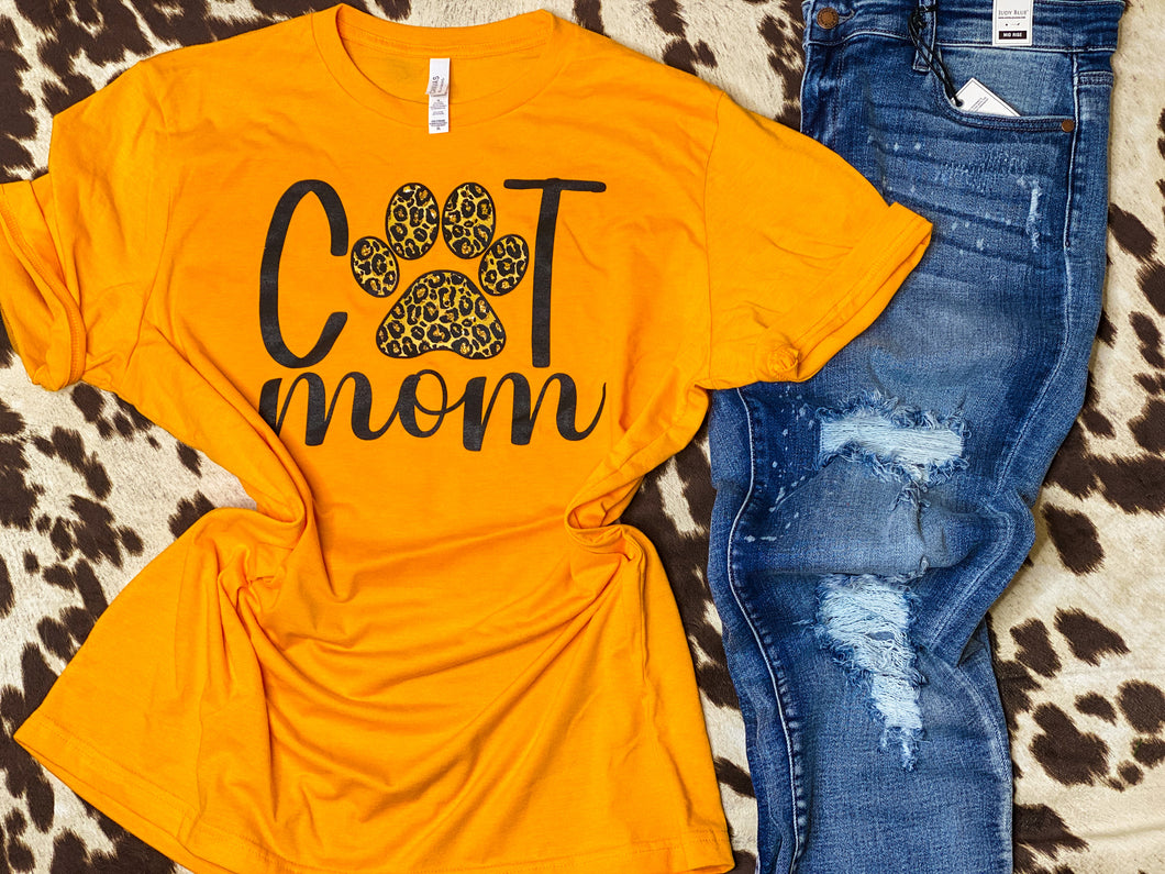 CAT MOM marmalade tee