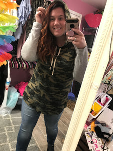 HIDDEN BEAUTY CAMO hoodie