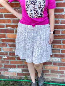 Walk on the WILD SIDE boho skirt