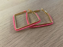 Load image into Gallery viewer, PRETTY PINK thing earrings
