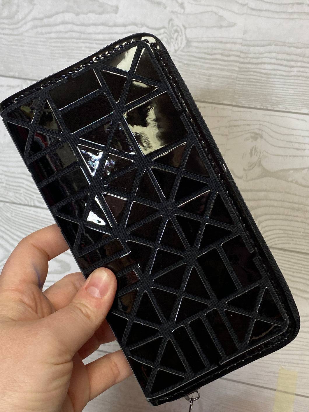 Feeling Spacey black pailette wallet