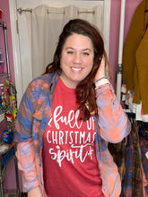 Load image into Gallery viewer, FULL OF CHRISTMAS SPIRIT DOORBUSTER graphic tee
