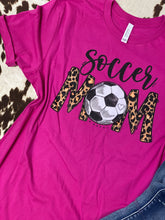 Load image into Gallery viewer, SOCCER MOM graphic tee
