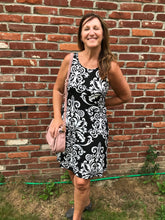 Load image into Gallery viewer, Damask Darling tank swing dress
