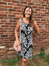 Load image into Gallery viewer, Damask Darling tank swing dress
