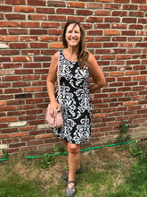 Load image into Gallery viewer, Damask Darling tank swing dress
