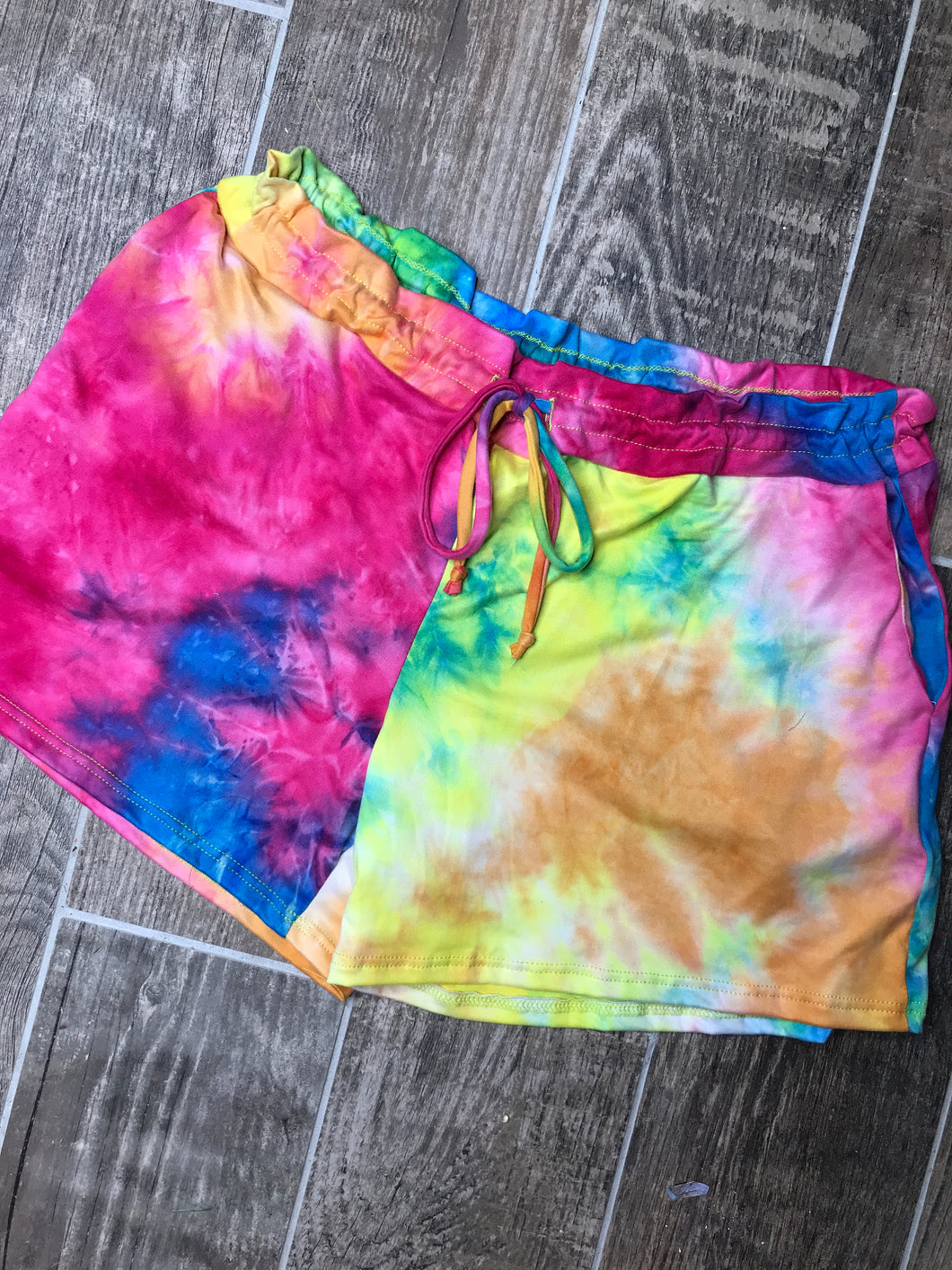 Cheerful Rainbow Lounge Shorts