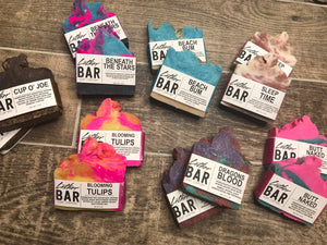 Lather Bar Soap Company, 4 ounces each