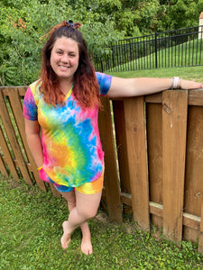 Cheerful Rainbow Lounge Shorts