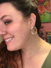 Load image into Gallery viewer, ROSE and GOLD SASS in the CITY earrings
