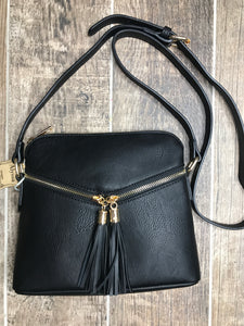 CRISS CROSS tassel Crossbody