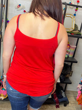 Load image into Gallery viewer, RUBY RED reversible tank- FINAL SALE
