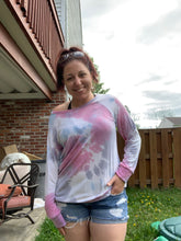 Load image into Gallery viewer, Outer Space Tie Dye Pullover
