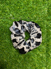 Load image into Gallery viewer, Feeling Fierce animal print scrunchie
