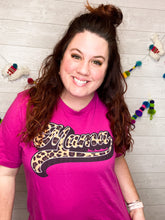 Load image into Gallery viewer, MAMA leopard graphic tee
