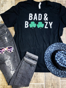 BAD AND BOOZY graphic tee